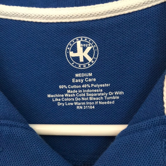 J. Kahki boys polo - Picture 2 of 2